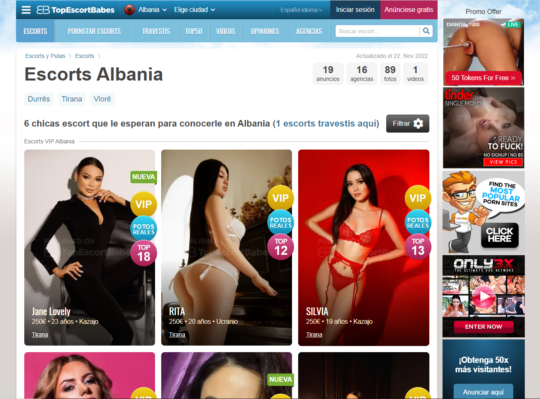 Top Escort Babes Albania